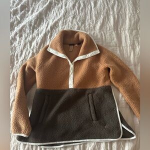 Indyeva fleece tunic sweatshirt